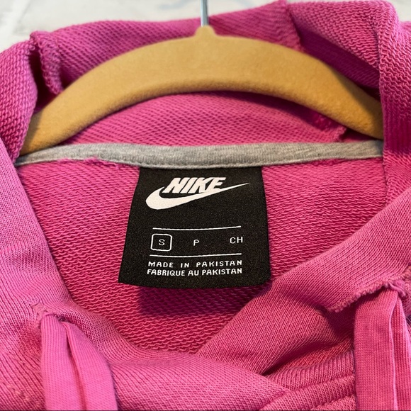 Nike Oversized Yoga Sweatshirt PINK Size SMALL (see measurements) #WB127 - Picture 7 of 7